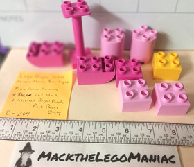 Lego Duplo 10844 Minnie Mouse Bow-tique 2x2 Stand Round Column & Brick Parts