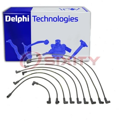 Juego de cables de bujía Delphi para Chevrolet Blazer 1987-1993 5,0 L 5,7 L V8 qy Foto 1 de 4