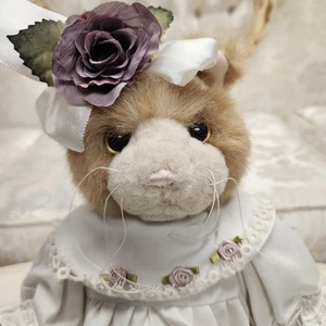 Bearington Collection Poseable Plush Cat Rare - Picture 1 of 9