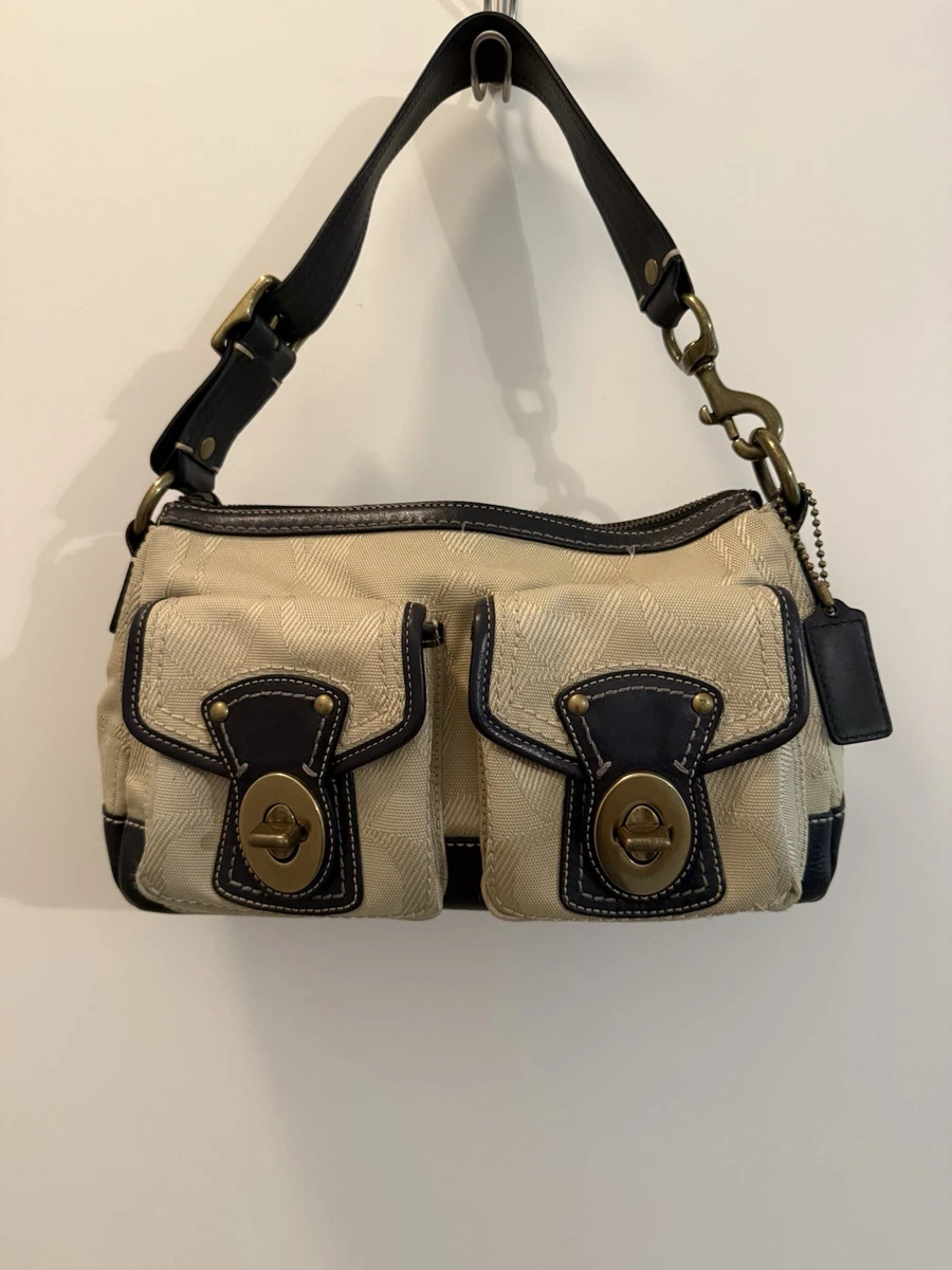 Coach Legacy Shoulder Bags Turn Lock Handbags for Women | eBay