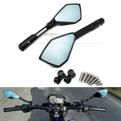 Espejos retrovisores laterales negros para KAWASAKI VERSYS-X 300 VERSYS 650 VERSYS 1000/LT Foto 1 de 4