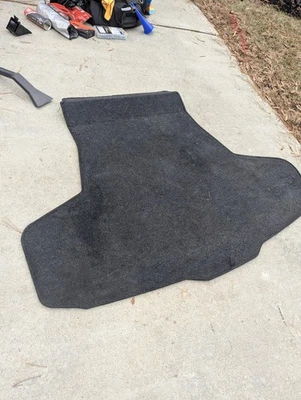 Alfombrillas forradas para maletero trasero Infiniti Q50 14-20 DESDE 2015 Q50S 3,7 L Foto 1 de 2