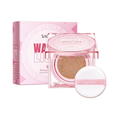 Glass Skin Cushion BB Cream - Full Coverage, 3D Contour, Tone-Up & Hydra-Glow - Image 1 of 4