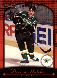 2000-01 Topps Premier Plus Stars Hockey Card #59 Derian Hatcher