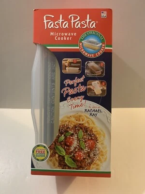 The Original Fasta Pasta Measure Strain Container Microwave Cooker Brand New  - Image 1 of 4