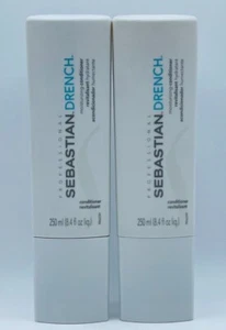 2 x Sebastian Drench Conditioner Moisturizing 8.4 oz Each Free Shipping - Picture 1 of 5