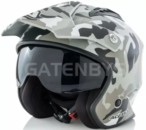 Acerbis Trials Helmet Camo SZ XS Trail Montesa Beta Enduro Gasgas Txt Road Legal - Picture 1 of 10