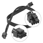 CPU 8Pin 4+4Pin Power Socket Cable For M12II Modulars Cord 8Pins Extension