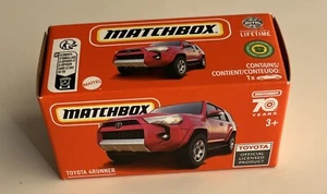 Toyota 4Runner 2022 Matchbox rojo - Imagen 1 de 1