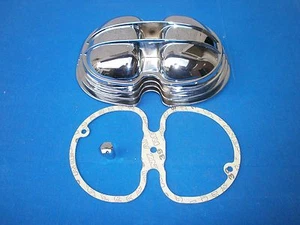 BMW Ventildeckel ab /5 verchromt runde alte Form alle 2 Ventil Boxer Set - Bild 1 von 1