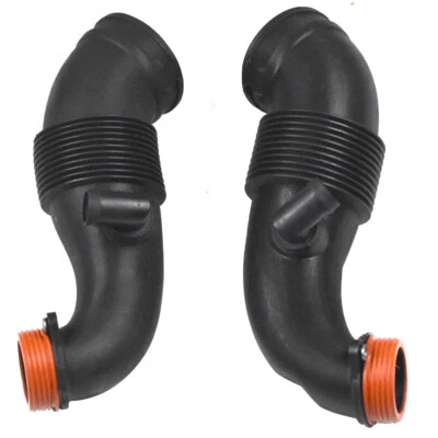 LEFT & RIGHT Air Intake Boot Pipe 13717638568 13717638569 FOR BMW X5 X6 - Image 1 of 4