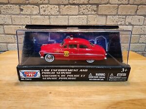 Motor Max 1949 MERCURY COUPE FIRE CHIEF 1:43