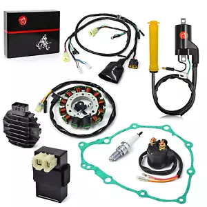 Wire Wiring Harness Stator Ignition Coil Igniter CDI Relay Rectifier Complete Ki - Picture 1 of 12