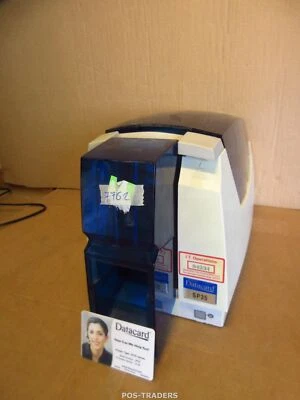 Datacard SP35 PLUS SP35CUSBSC120 USB Simplex Color ID Card Printer - 7762 CARDS - Bild 1 von 4