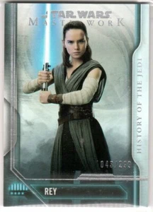 STAR WARS 2018 TOPPS MASTERWORK HISTORY OF THE JEDI FOIL PARALLEL INSERT HJ-10 - Picture 1 of 2
