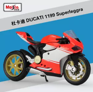 Maisto 1:18 Ducati 1199 Superleggra Moto Modelo Nuevo en Caja - Imagen 1 de 6