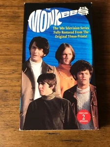 THE MONKEES ~ 60'S TELEVISION SERIES CONTAINS 2 EPISODES VHS ~ 50 MINUTES - Picture 1 of 7