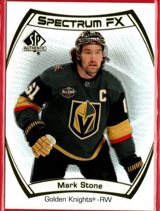 2021-22 SP AUTHENTIC MARK STONE SPECTRUM FX BOUNTY UNSCRATCHED PARALLEL S-4 - Image 1 of 1