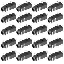 20Pcs PCB Mount 3.5mm 5 Pin Socket Stereo Jack Audio Video DC Connector PJ328