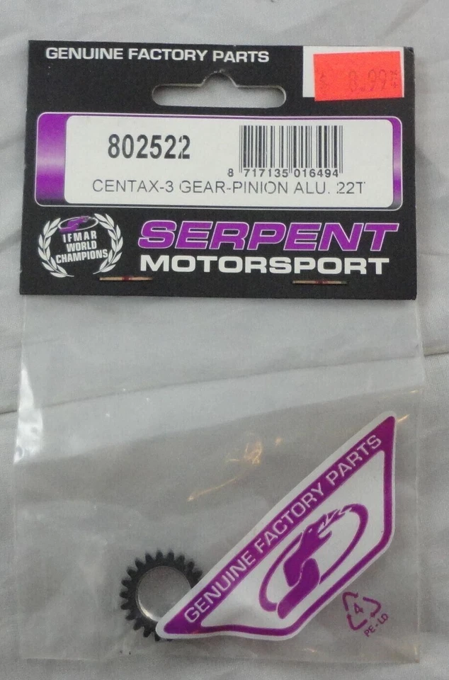 Serpent Centax-3 Gear-Pinion Alu 23T 802523 - Image 1 of 1