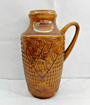 Vintage Keramik Vase Prunkvase „Gottheit“ Bay Contura – Bay West Germany 293-3 - Bild 1 von 4