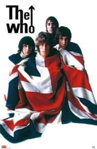 THE WHO POSTER - FLAG GROUP SHOT - RARE HOT NEW 24X36 - Picture 1 of 1