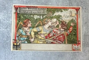 Ansichtskarte Frankfurt aM Männergesangsvereine 1903 sehr gut ungelaufen selten - Picture 1 of 2