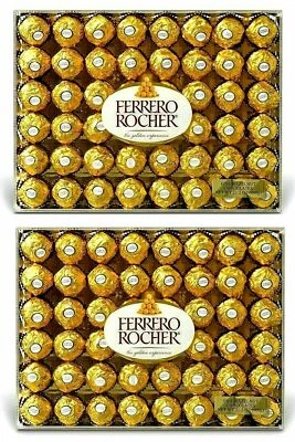 2 Packs Ferrero Rocher Fine Hazelnut Chocolates 48 ct, 21.2 oz Each, Total 96 ct - Image 1 of 4