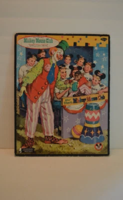 Walt Disney's Mickey Mouse Club Clown Frame-Tray Puzzle - Image 1 of 4
