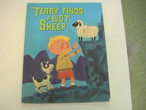 Rare Vintage "Terry Finds a Lost Sheep" Very Hard to Find Religious story - Imagen 1 de 1