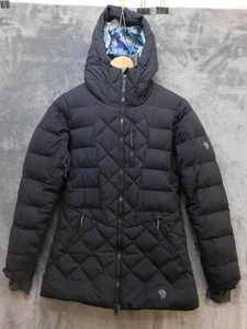 Mountain Hardwear Jacke Damen XS schwarz Q Shield 700 Daunen Kapuze Skimantel - Bild 1 von 19