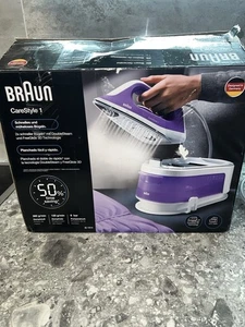 Stazione stirante a vapore Braun CareStyle1 FreeGlide3D SuperCeramik suola IS1014VI - Foto 1 di 9
