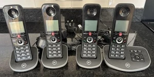 Quad BT Advanced Phone with 100% call blocking and answer machine - Zdjęcie 1 z 4