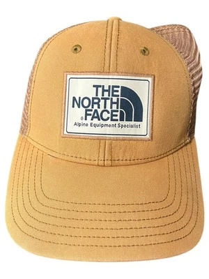 Boné caminhoneiro The North Face marrom adulto unissex tamanho único equipamento alpino - Imagem 1 de 3