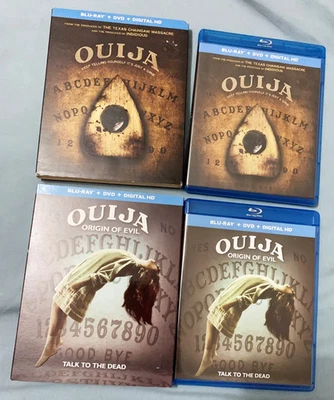 OUIJA BLU-RAY W/ SLIPCASE MOVIES FILMS SET NO DIGITAL GHOST SUPERNATURAL HORROR - Image 1 of 2