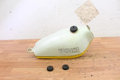 1974 74 YAMAHA TY250 Gas Tank Fuel Tank w/ Cap and Petcock - Image 1 of 4