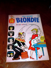 BLONDIE COMICS #155  (HARVEY 1962)  FINE- (5.5) cond.  80 Page GIANT ISSUE.