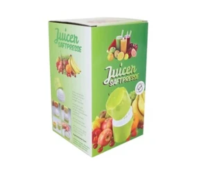 Saftpresse Juicer 4 tlg. 16x8,2cm Kunststoff Saft Presse Fruchtpresse Entsafter - Bild 1 von 6