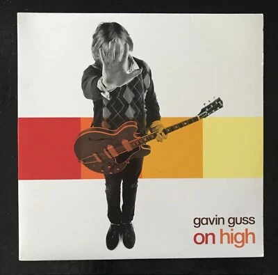 GAVIN GUSS On High LP Ltd. Ed. #106/500 VG/M Custom Label/Embossed Paper Insert - Image 1 of 4