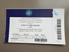 STRICTLY COME DANCING  O2 LONDON  08/02/2015  TICKET BLOCK A2