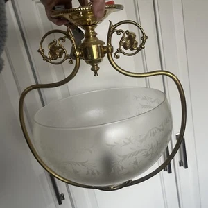 Chancery 15-inch Polished Brass Semi-Flush Mount Ceiling Light Bell Framburg - Picture 1 of 10