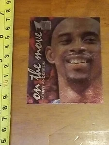 Tarjeta de baloncesto Fleer Metal On The Move Kenny Anderson #109 1996 1997 - Imagen 1 de 2