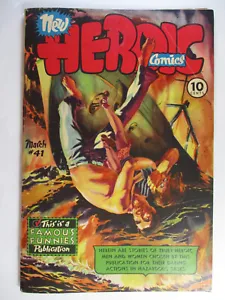 Heroic Comics #41, Famous Funnies, VG+, 4.5 (C), OWW Pages - Picture 1 of 10