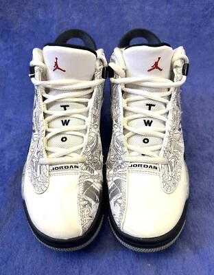 Кроссовки спортивные баскетбольные Jordan Dub Zero белые цементные молодежные 4,5 ЕС 36,5 - Изображение 1 из 4