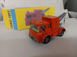 Camion recupero codice 3 Corgi Bedford TK in scatola riproduzione omaggio - Foto 1 di 7