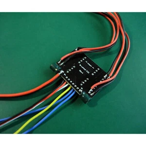 Fit for 16:1 Tank Model Part 4CH Two Way Brushed ESC Motor 5Ax4 Speed Controller - Picture 1 of 2