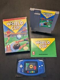 World Cup Soccer (Nintendo, 1991) NES CIB COMPLETE