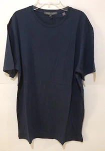 Slate & Stone Herren Rundhals Kurzarm Lounge T-Shirt Navy - XL - Neu mit Etikett - Bild 1 von 4