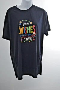 Women's Shirt Size Large Blue in Color: I Make Wishing Come True - Picture 1 of 21