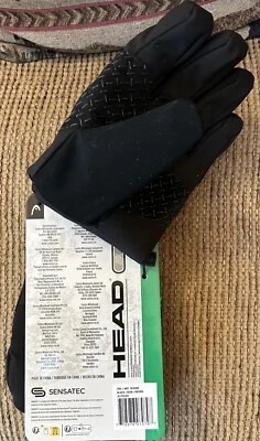 Luvas híbridas masculinas impermeáveis Head Sensatech GG - Imagem 1 de 3